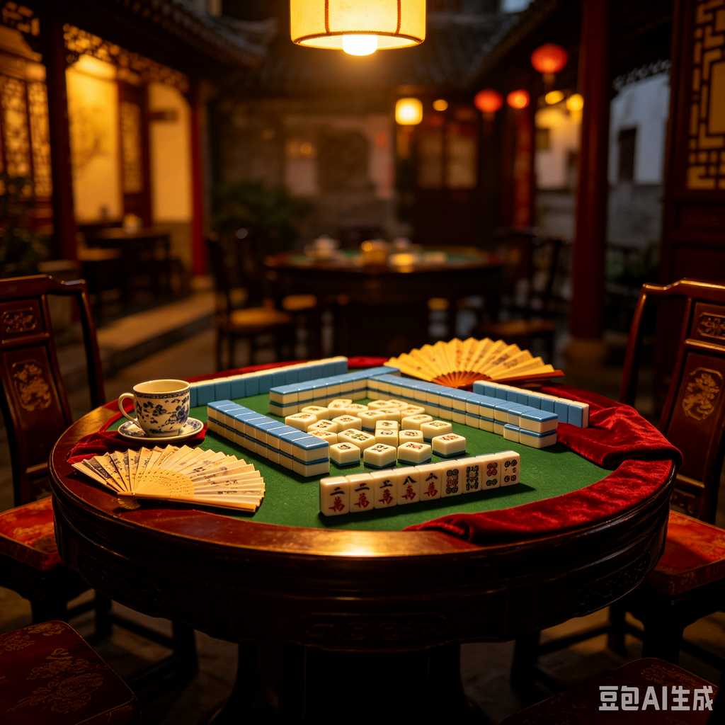 outdoor mahjong game set