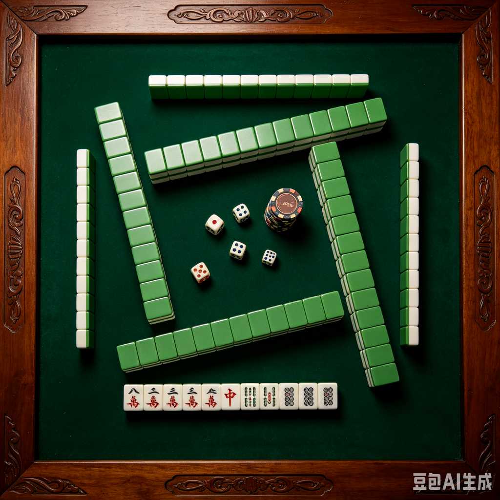 modern color mahjong tiles