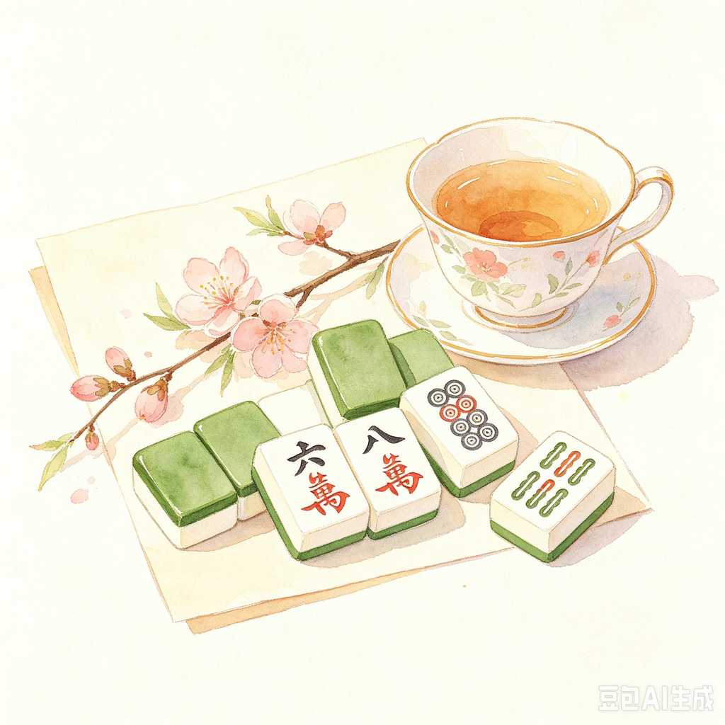 casual player mahjong tiles
