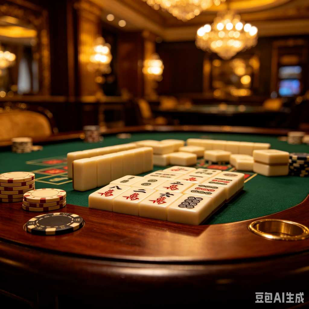handheld mahjong tiles set